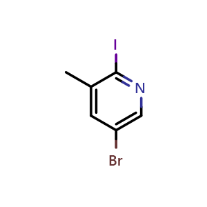 5-Bromo-2-iodo-3-picoline