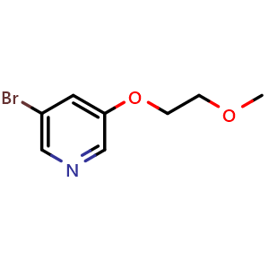 3-Bromo-5-(2-methoxyethoxy)pyridine