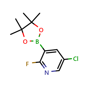 5-chloro-2-fluoro-3-(4,4,5,5-tetramethyl-1,3,2-dioxaborolan-2-yl)pyridine