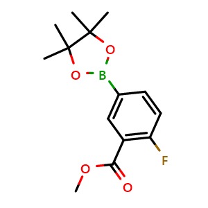 methyl 2-fluoro-5-(4,4,5,5-tetramethyl-1,3,2-dioxaborolan-2-yl)benzoate