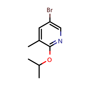 5-Bromo-2-isopropoxy-3-methylpyridine