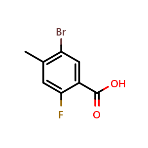5-Bromo-2-fluoro-4-methylbenzoic acid