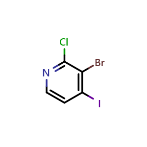 3-Bromo-2-chloro-4-iodopyridine