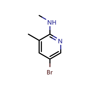 (5-Bromo-3-methylpyridin-2-yl)methylamine