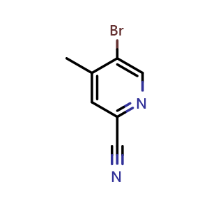 5-Bromo-2-cyano-4-methylpyridine