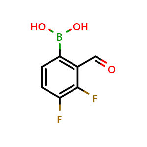 3,4-Difluoro-2-formylphenylboronic acid