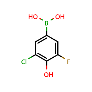 3-Chloro-5-fluoro-4-hydroxyphenylboronic acid