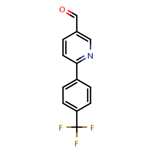 6-(4-(trifluoromethyl)phenyl)nicotinaldehyde