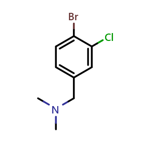 (4-Bromo-3-chlorobenzyl)dimethylamine