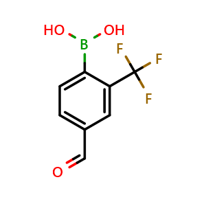 4-Formyl-2-(trifluoromethyl)phenylboronic acid