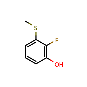 2-Fluoro-3-(methylthio)phenol