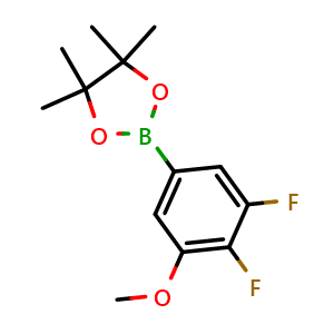 2-(3,4-difluoro-5-methoxyphenyl)-4,4,5,5-tetramethyl-1,3,2-dioxaborolane