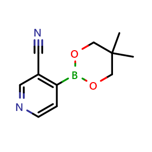 3-Cyano-4-(5,5-Dimethyl-[1,3,2]dioxaborinan-2-yl)-pyridine