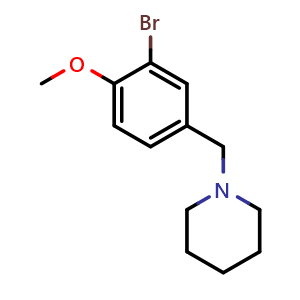 1-(3-Bromo-4-methoxy-benzyl)-piperidine