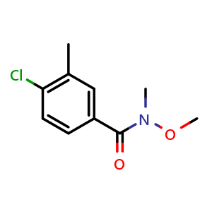 4-Chloro-N-methoxy-N,3-dimethylbenzamide