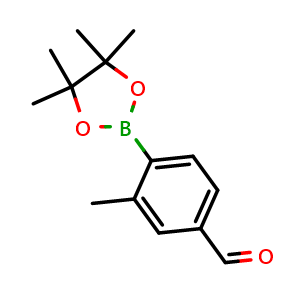 3-methyl-4-(4,4,5,5-tetramethyl-1,3,2-dioxaborolan-2-yl)benzaldehyde