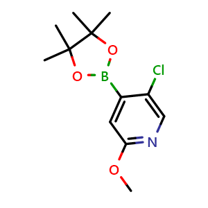 5-chloro-2-methoxy-4-(4,4,5,5-tetramethyl-1,3,2-dioxaborolan-2-yl)pyridine