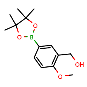 (2-methoxy-5-(4,4,5,5-tetramethyl-1,3,2-dioxaborolan-2-yl)phenyl)methanol