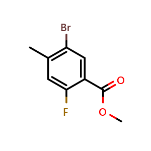 Methyl 5-bromo-2-fluoro-4-methylbenzoate