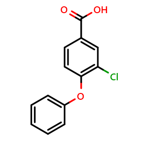 3-Chloro-4-phenoxybenzoic acid