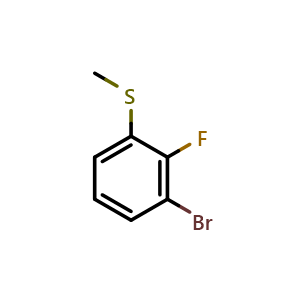 3-Bromo-2-fluorothioanisole