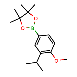 2-(3-isopropyl-4-methoxyphenyl)-4,4,5,5-tetramethyl-1,3,2-dioxaborolane