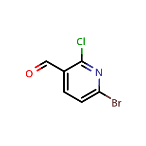 6-Bromo-2-chloronicotinaldehyde