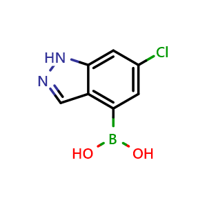 6-Chloro-1H-indazole-4-boronic acid