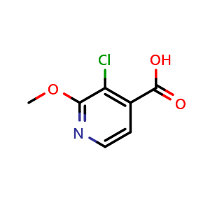 3-Chloro-2-methoxyisonicotinic acid