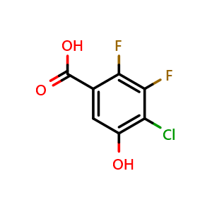 4-Chloro-2,3-difluoro-5-hydroxybenzoic acid