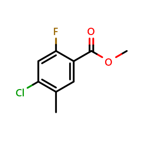 Methyl 4-chloro-2-fluoro-5-methylbenzoate