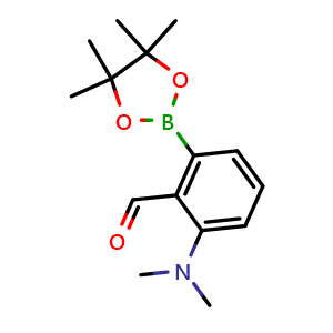 2-(Dimethylamino)-6-(4,4,5,5-tetramethyl-1,3,2-dioxaborolan-2-yl)benzaldehyde