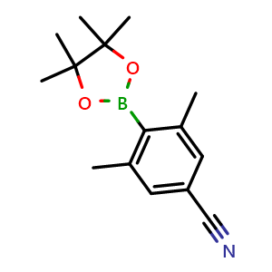 3,5-dimethyl-4-(4,4,5,5-tetramethyl-1,3,2-dioxaborolan-2-yl)benzonitrile