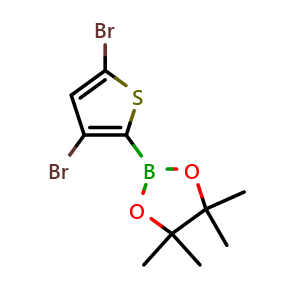 2-(3,5-dibromothiophen-2-yl)-4,4,5,5-tetramethyl-1,3,2-dioxaborolane