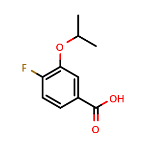 4-Fluoro--3-isopropoxybenzoic acid