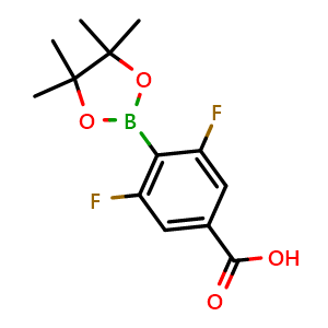 3,5-difluoro-4-(4,4,5,5-tetramethyl-1,3,2-dioxaborolan-2-yl)benzoic acid