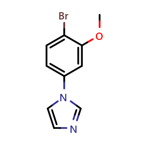 1-(4-Bromo-3-methoxyphenyl)-1H-imidazole