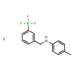 potassium trifluoro(3-((p-tolylamino)methyl)phenyl)borate