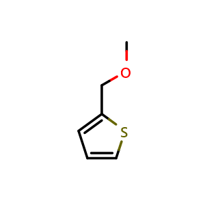 Chemical structure of 5-Methoxymethyl-thiophene , CAS 1487-28-1, AChemBlock N26844
