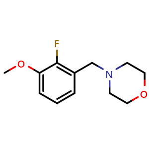 4-(2-fluoro-3-methoxybenzyl)morpholine
