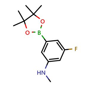 3-Fluoro-N-methyl-5-(4,4,5,5-tetramethyl-1,3,2-dioxaborolan-2-yl)aniline