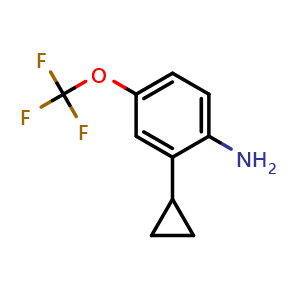 2-Cyclopropyl-4-(trifluoromethoxy)aniline