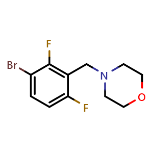 4-(2,6-Difluoro-3-bromobenzyl)morpholine
