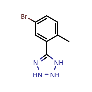 5-(5-Bromo-2-methylphenyl)-1H-tetrazole