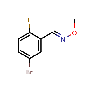 1-(2-Fluoro-5-bromophenyl)-N-methoxymethanimine