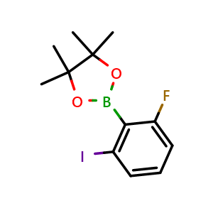 2-(2-fluoro-6-iodophenyl)-4,4,5,5-tetramethyl-1,3,2-dioxaborolane