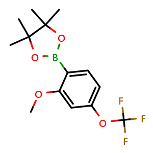 2-(2-methoxy-4-(trifluoromethoxy)phenyl)-4,4,5,5-tetramethyl-1,3,2-dioxaborolane