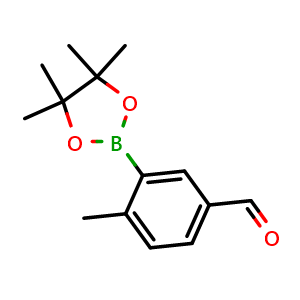 4-Methyl-3-(tetramethyl-1,3,2-dioxaborolan-2-yl)benzaldehyde