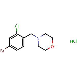 4-[(Bromo-2-chlorophenyl)methyl]morpholine hydrochloride