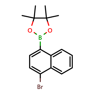 2-(4-Bromonaphthalen-1-yl)-4,4,5,5-tetramethyl-1,3,2-dioxaborolane